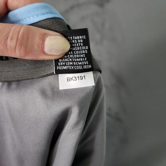 ProTour Men's Golf Shorts Size 42 Sky Blue Comfort Stretch 8" - Picture 8 of 9